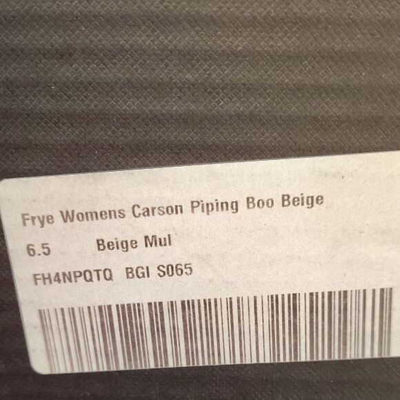 Frye Tan Ankle Booties with Low Heel - Picture 7 of 8